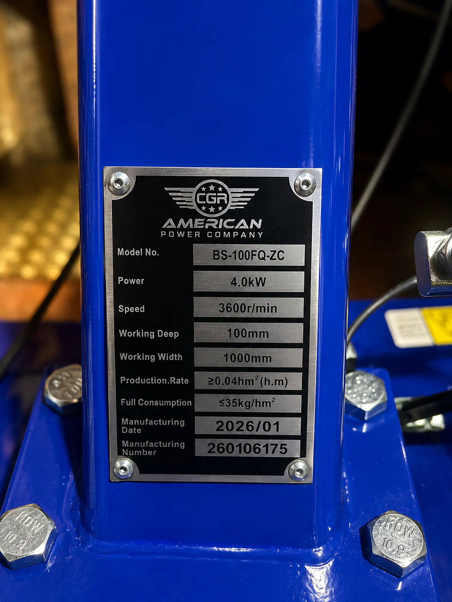 Motocultivador 7,5 HP – American Power 3