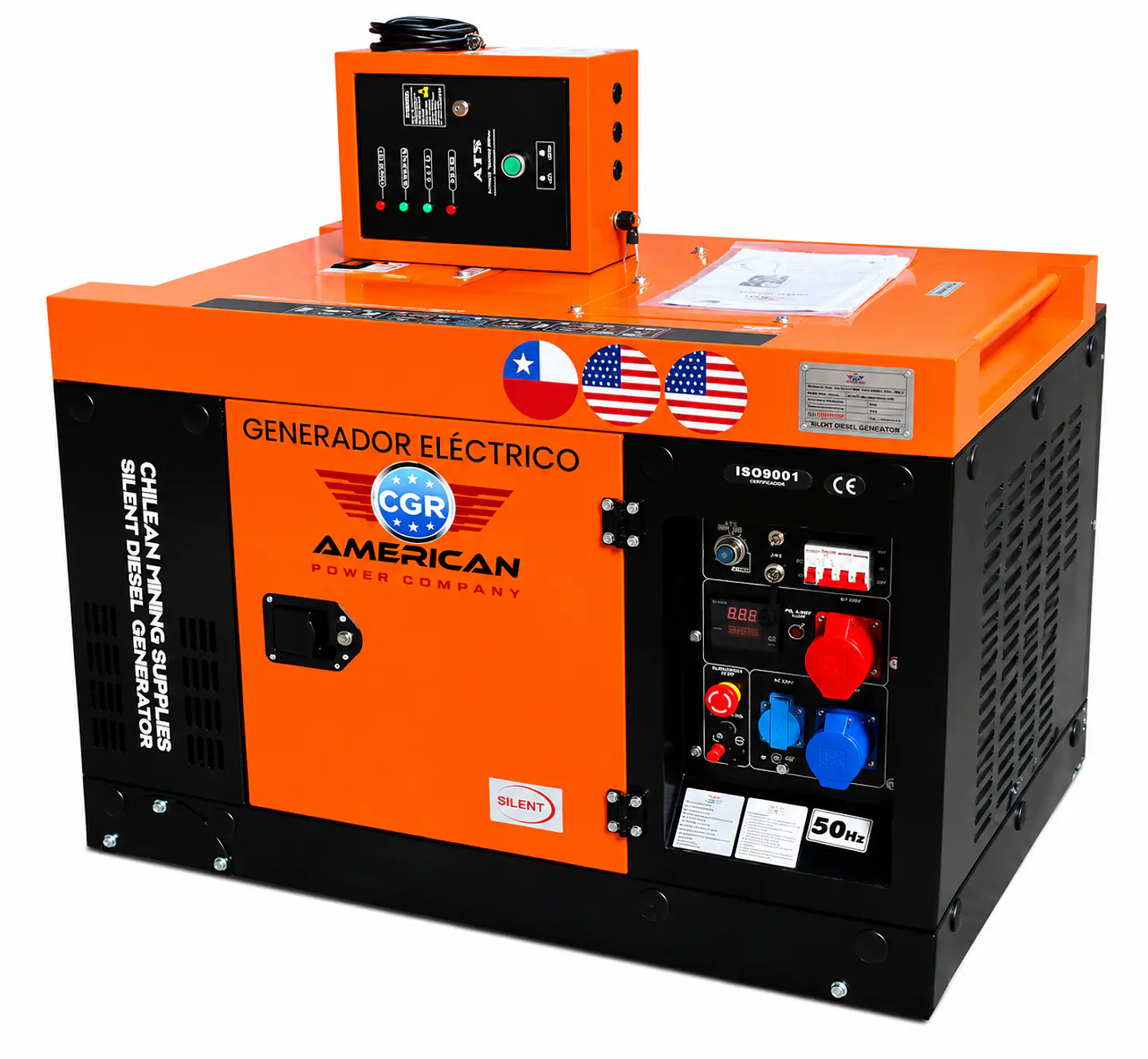 Generador Diesel 12kva insonoro  1