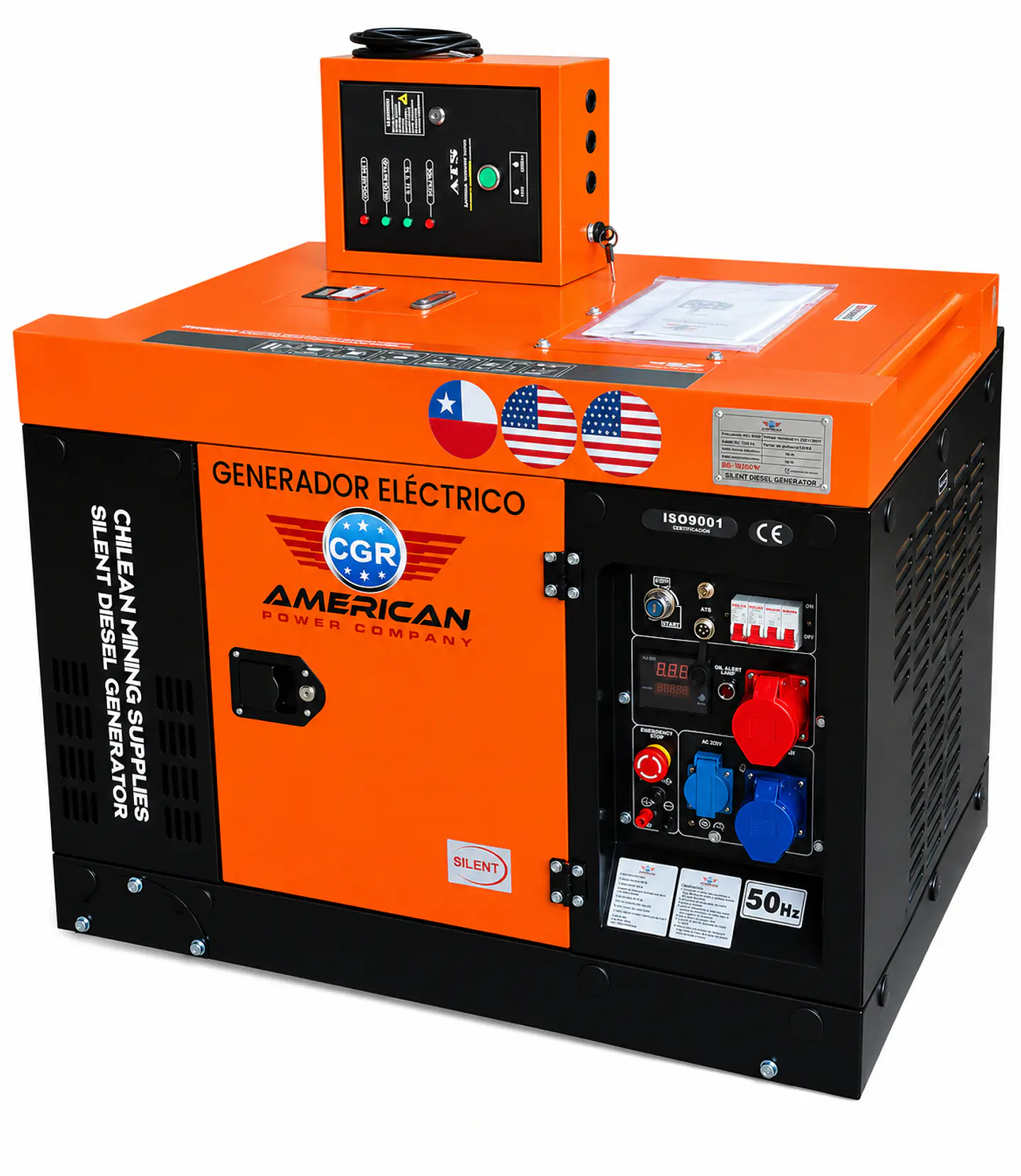 Generador Diesel 12kva insonoro  3