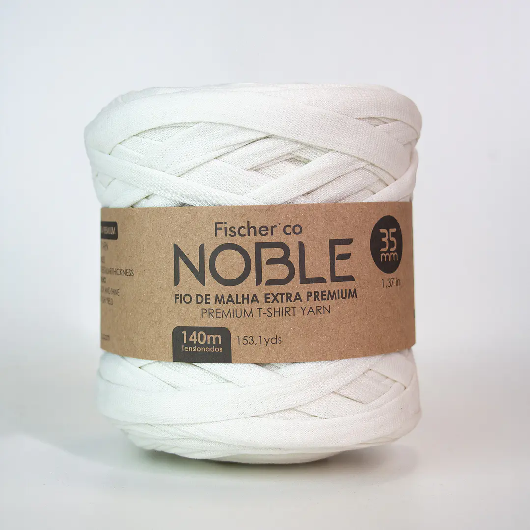 Noble - Fio de Malha Extra Premium 35mm - Cloud dancer - 894 1