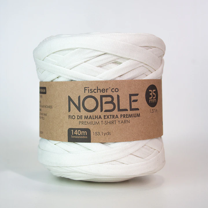 Noble - Fio de Malha Extra Premium 35mm - Cloud dancer - 894 1