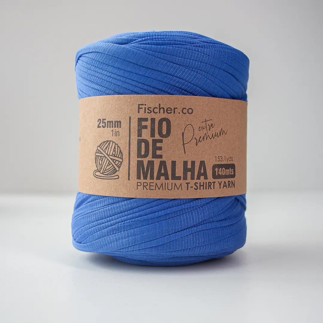 Fio de Malha Extra Premium 25mm - 140 metros - Blau - 31 1