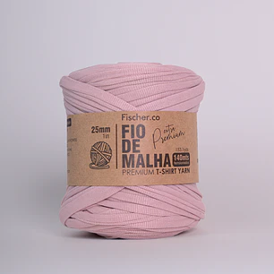 Fio de Malha Extra Premium 25mm - 140 metros - Tea Rose - 89