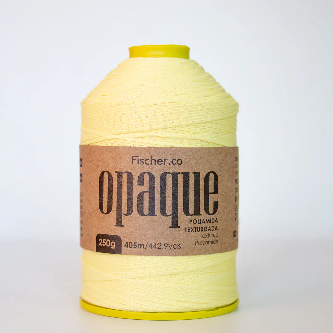 Opaque - Fio 100% Poliamida  - 405metros - Manteiga - 6067 1