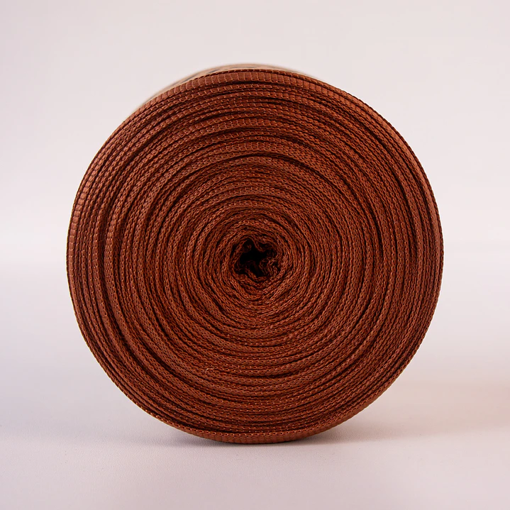 Fita Plissé - Fio 100% Poliéster 10mm - 140 metros - Caramelo - 20082 2