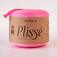 Fita Plissé - Fio 100% Poliéster 10mm - 140 metros - Rosa Ballet - 20089 - Thumbnail 1