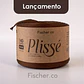 Fita Plissé - Fio 100% Poliéster 10mm - 140 metros - Cacau - 20091 - Thumbnail 1