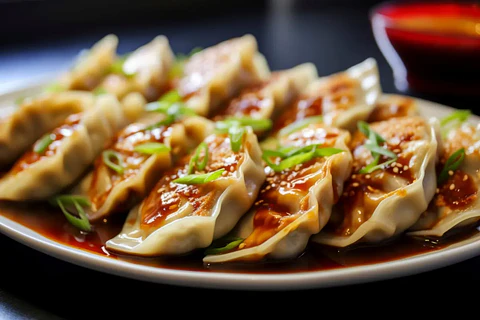 GYOZAS DE CAMARON