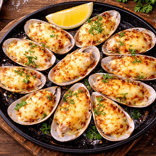 MACHAS A LA PARMESANA BANDEJA