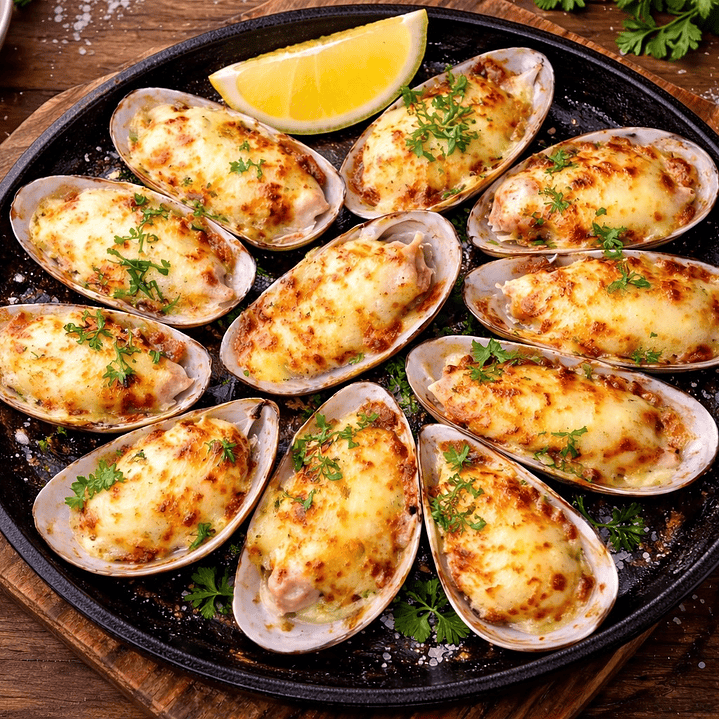 MACHAS A LA PARMESANA BANDEJA