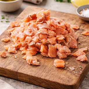 SALMÓN  AHUMADO RECORTE 500 gr GRAVLAX