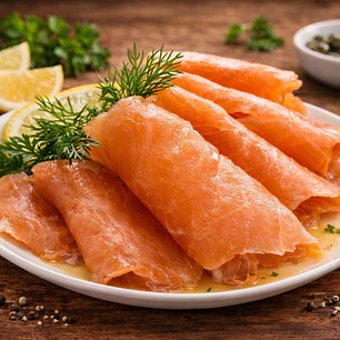 SALMÓN SLICE AHUMADO 500 gr