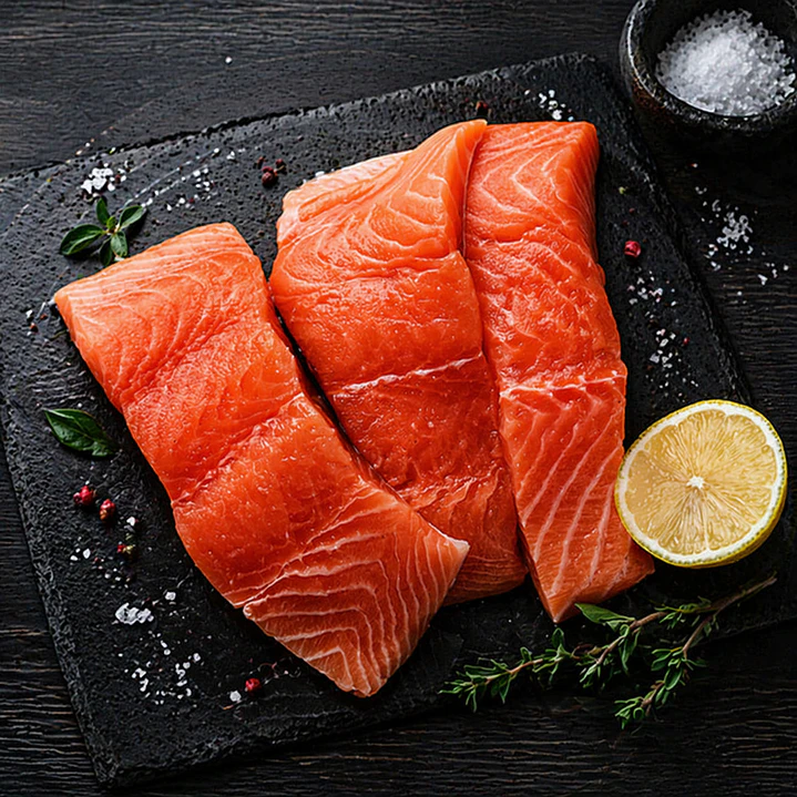 SALMON KG EN PORCION SIN PIEL