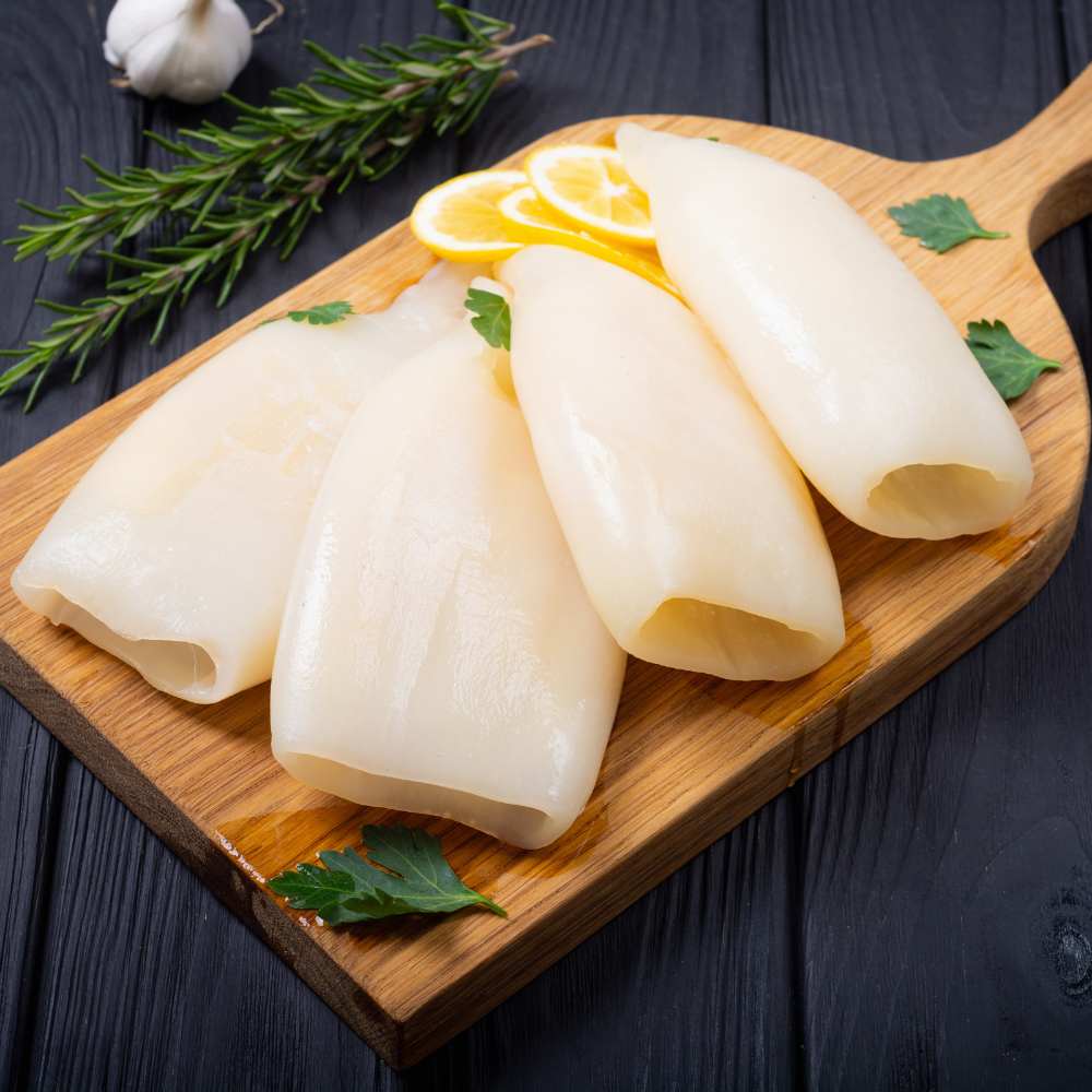 Tubos de calamar