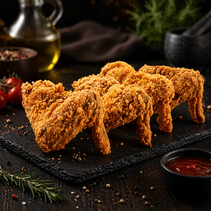 ALITAS DE POLLO REBOZADAS 