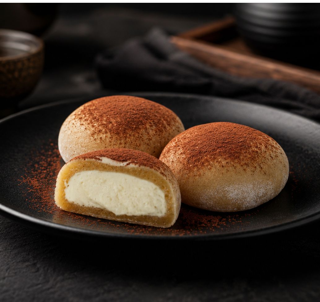 Mochi tiramisú