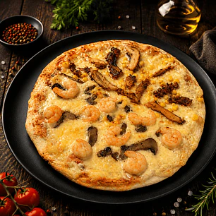 PIZZA PULPO CAMARÓN MEDIANA 30 CM