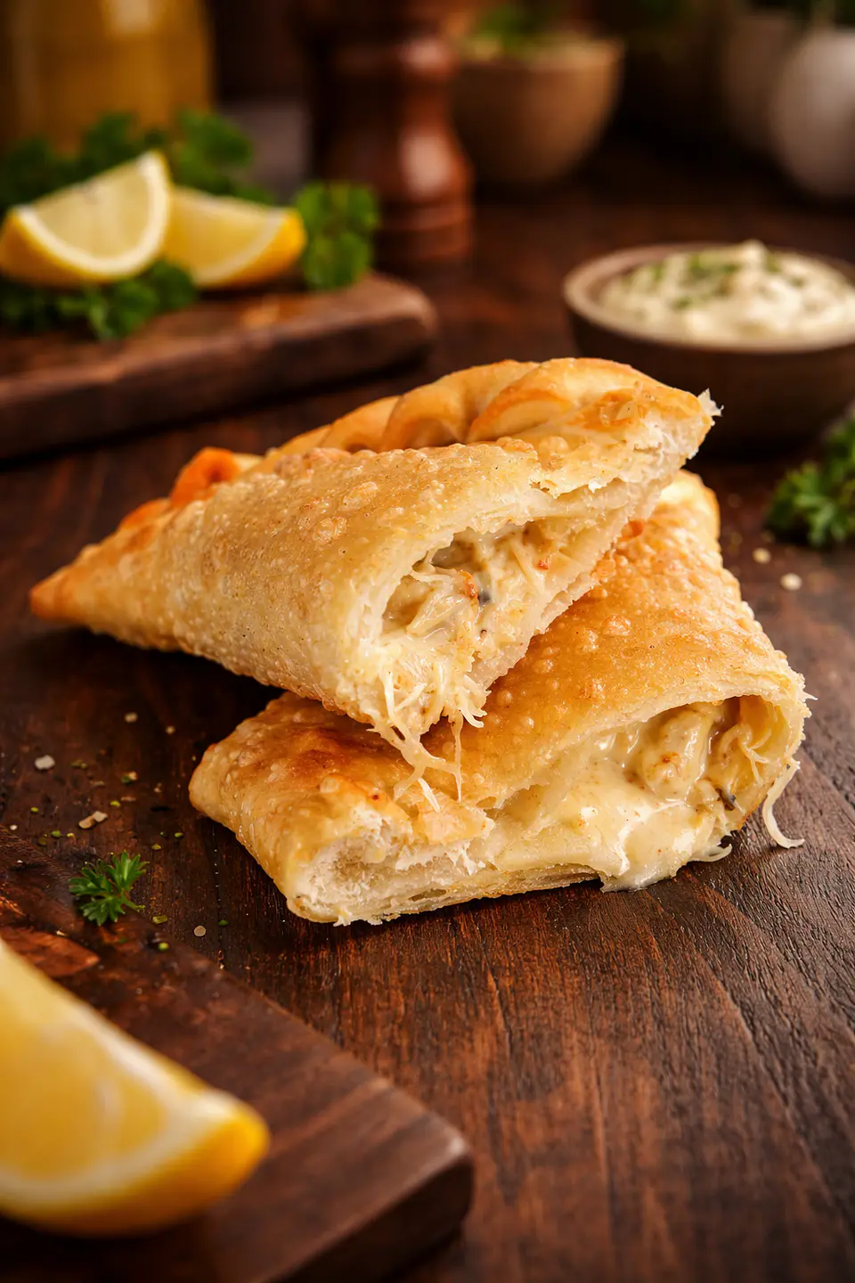 Empanada Grande de Jaiba y Queso 22 cm 1