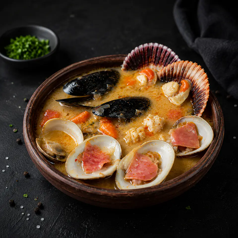 Caldillo de mariscos 1