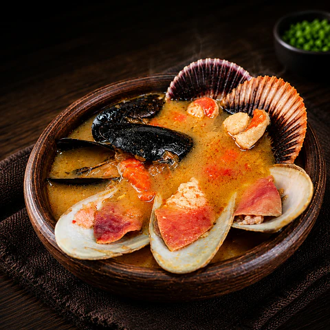 Caldillo de mariscos