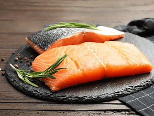 Porciones de Salmón con Piel, 400 grs - Producto Fresco ATM