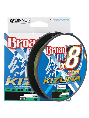 Multifilamento Owner Kizuna X8 0.21mm 275m
