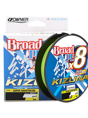 Multifilamento Owner Kizuna X8 0.19mm 275m