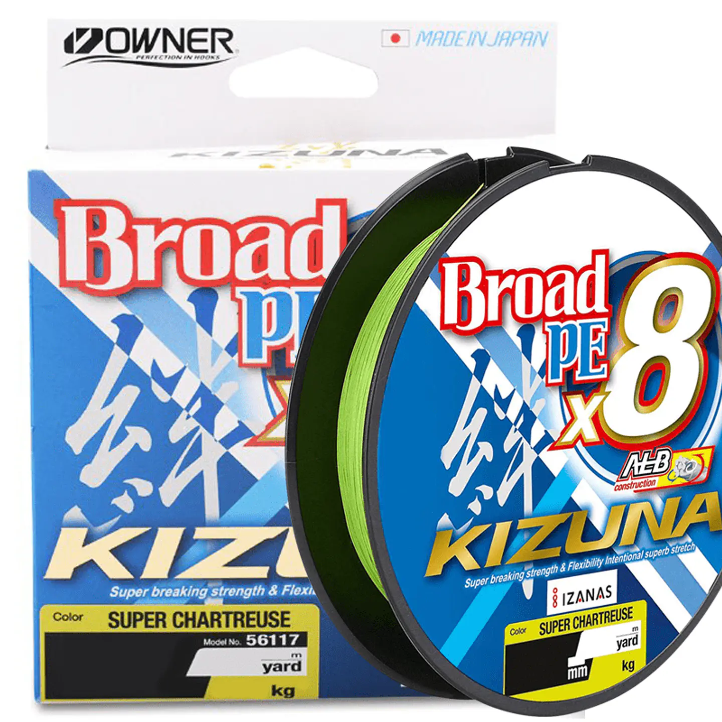 Multifilamento Owner Kizuna X8 0.10mm 135m 1