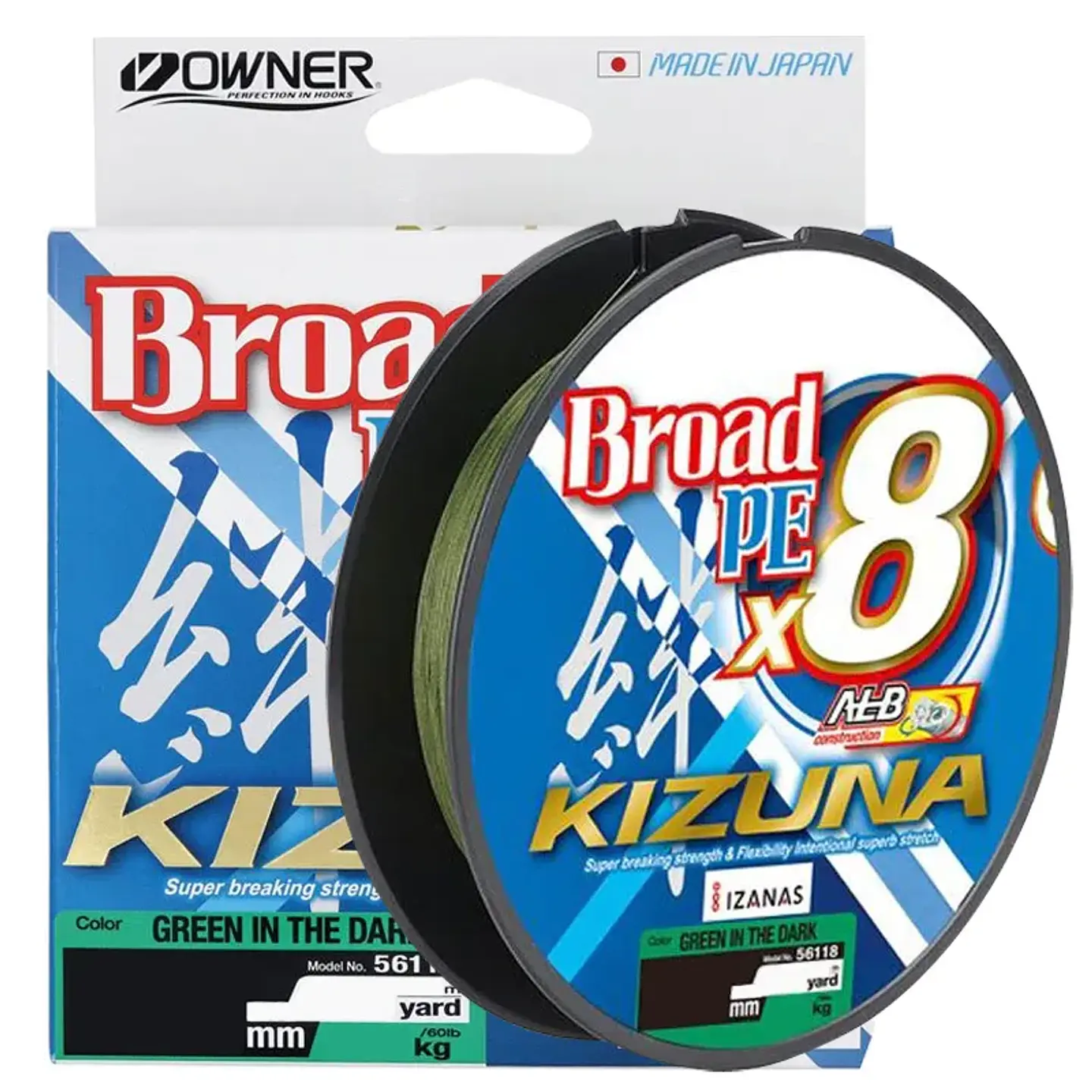 Multifilamento Owner Kizuna X8 0.10mm 135m 2