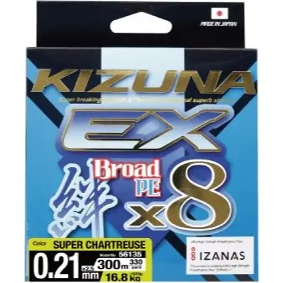 KIZUNA EX PE X8 300Mts 0.17mm  3