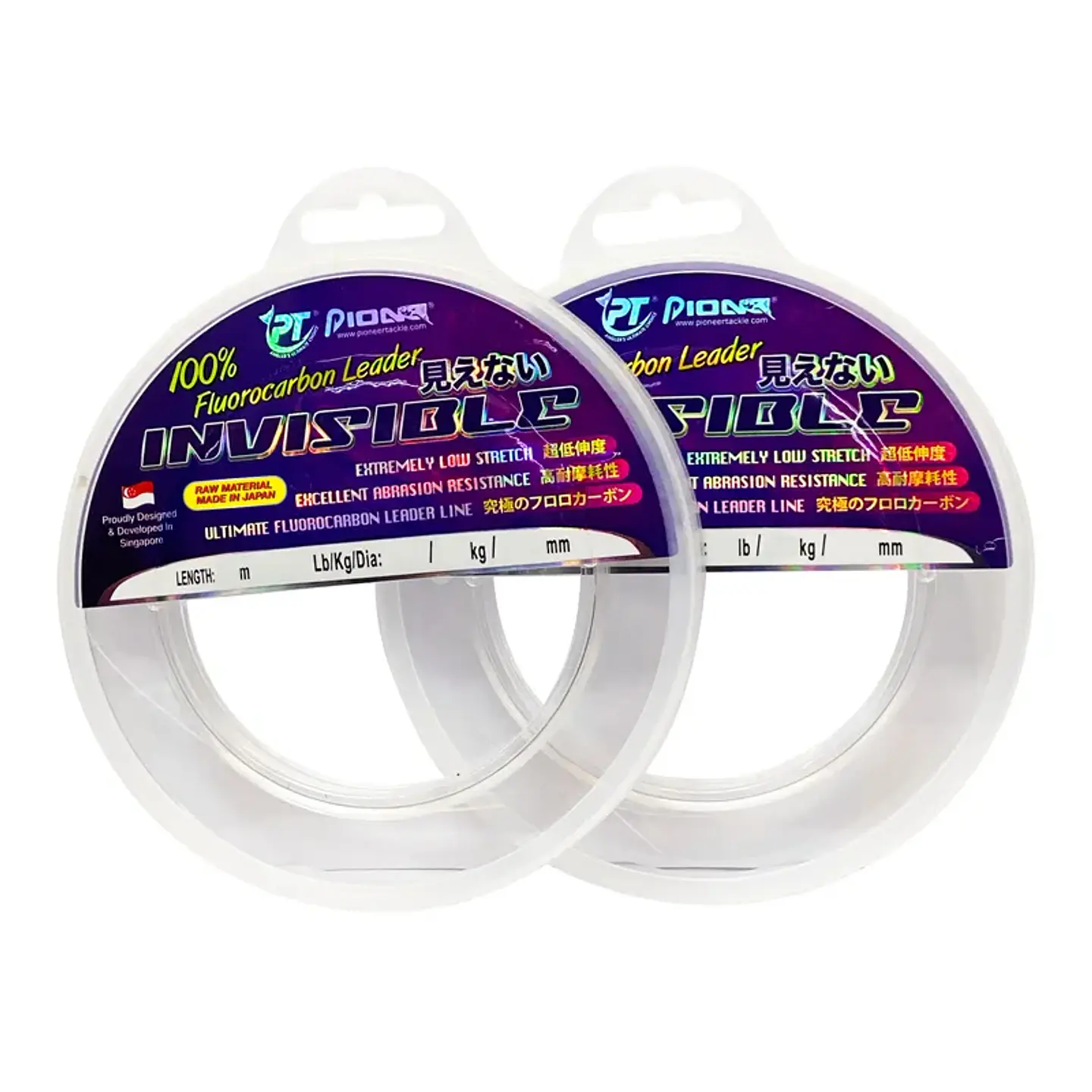 Pioneer Leader 100% Fluorocarbono 30m (0.52mm) 1