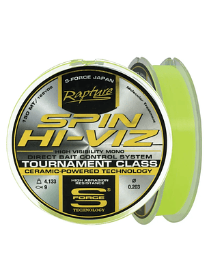 Monofilamento Rapture Spin Hi-Viz 150m (0.30mm)