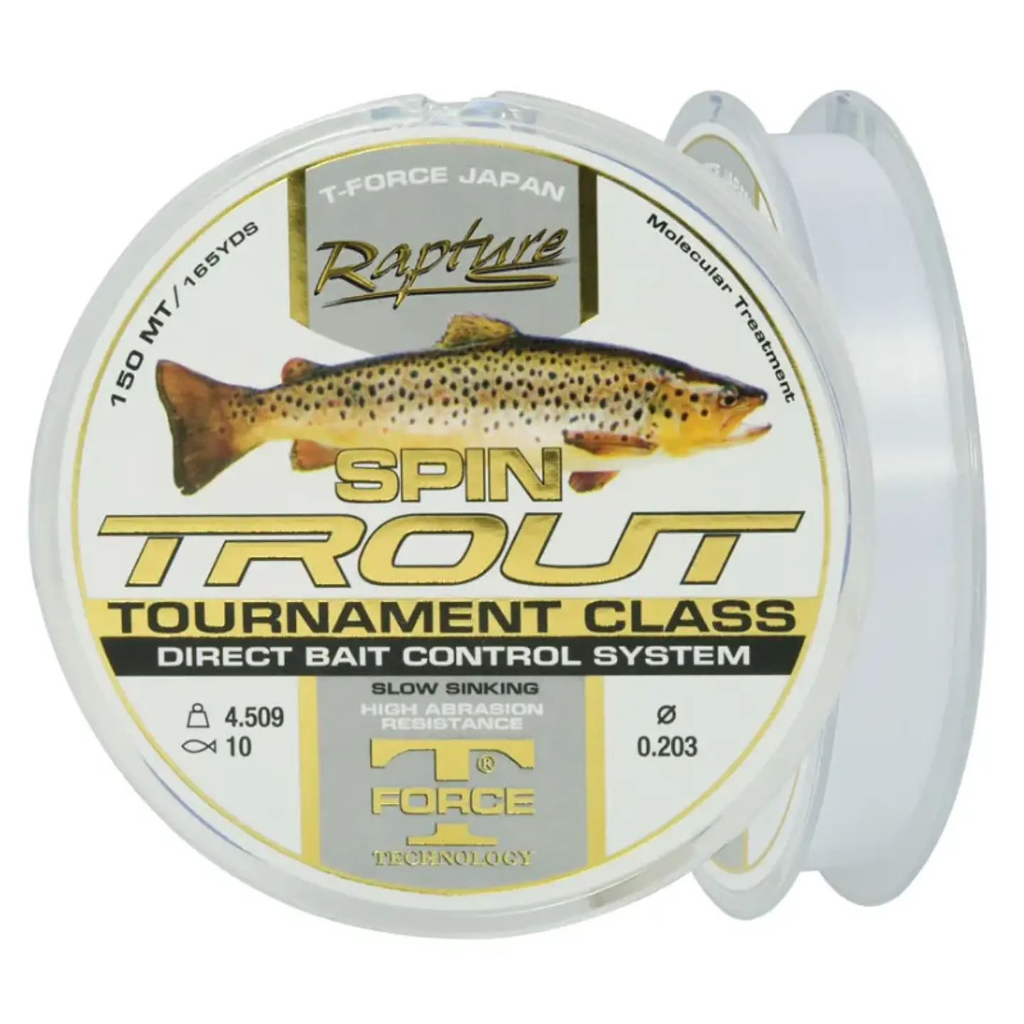 Monofilamento Rapture Spin Trout 150m 0.18mm 1