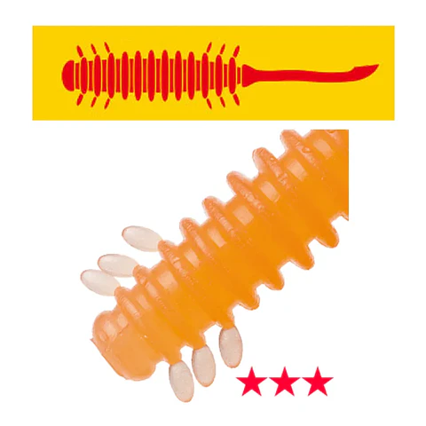 Para Worm Fall Mushi 1,6 pulgadas 