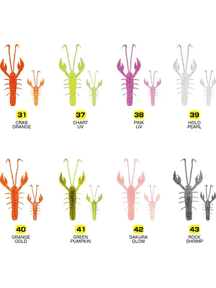 VINILO CULTIVA UL REVERSIBLE CRAW 2.2″ 