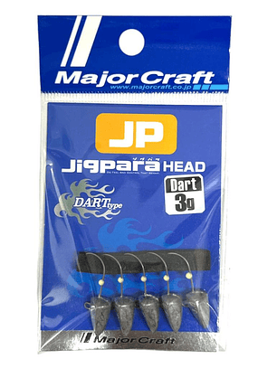 MajorCraft JigHead Dart 2.0g - 2.5g - 3.0g / 5 pcs