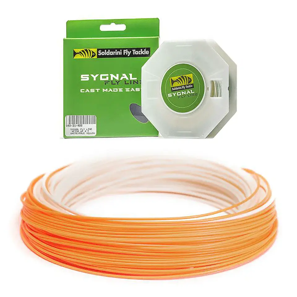 Soldarini Sygnal Fly Line WF7F White/Light Orange 1