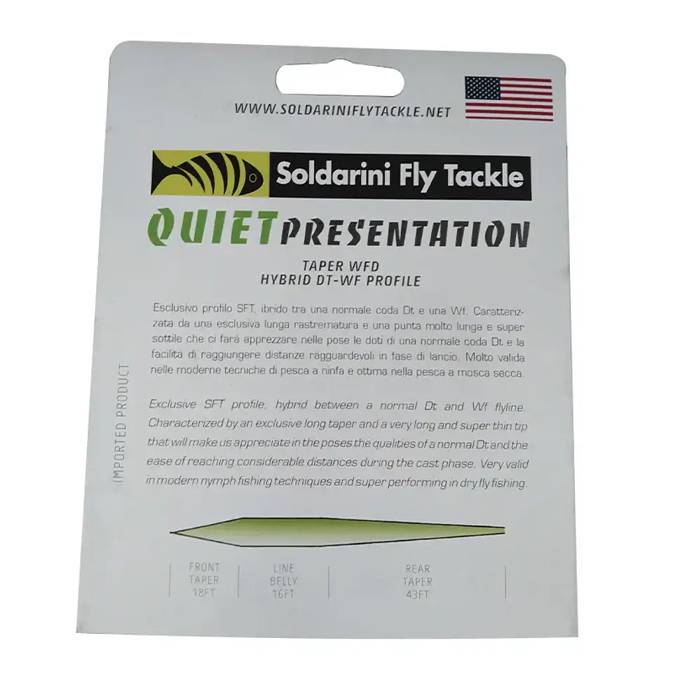 Soldarini Quiet Presentation Taper WFD3F Light Olive 2