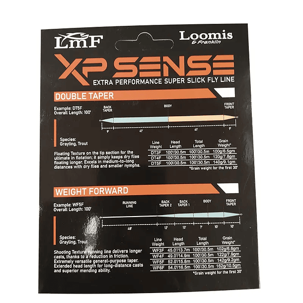 Loomis & Franklin XP Sense Fly Line WF6F