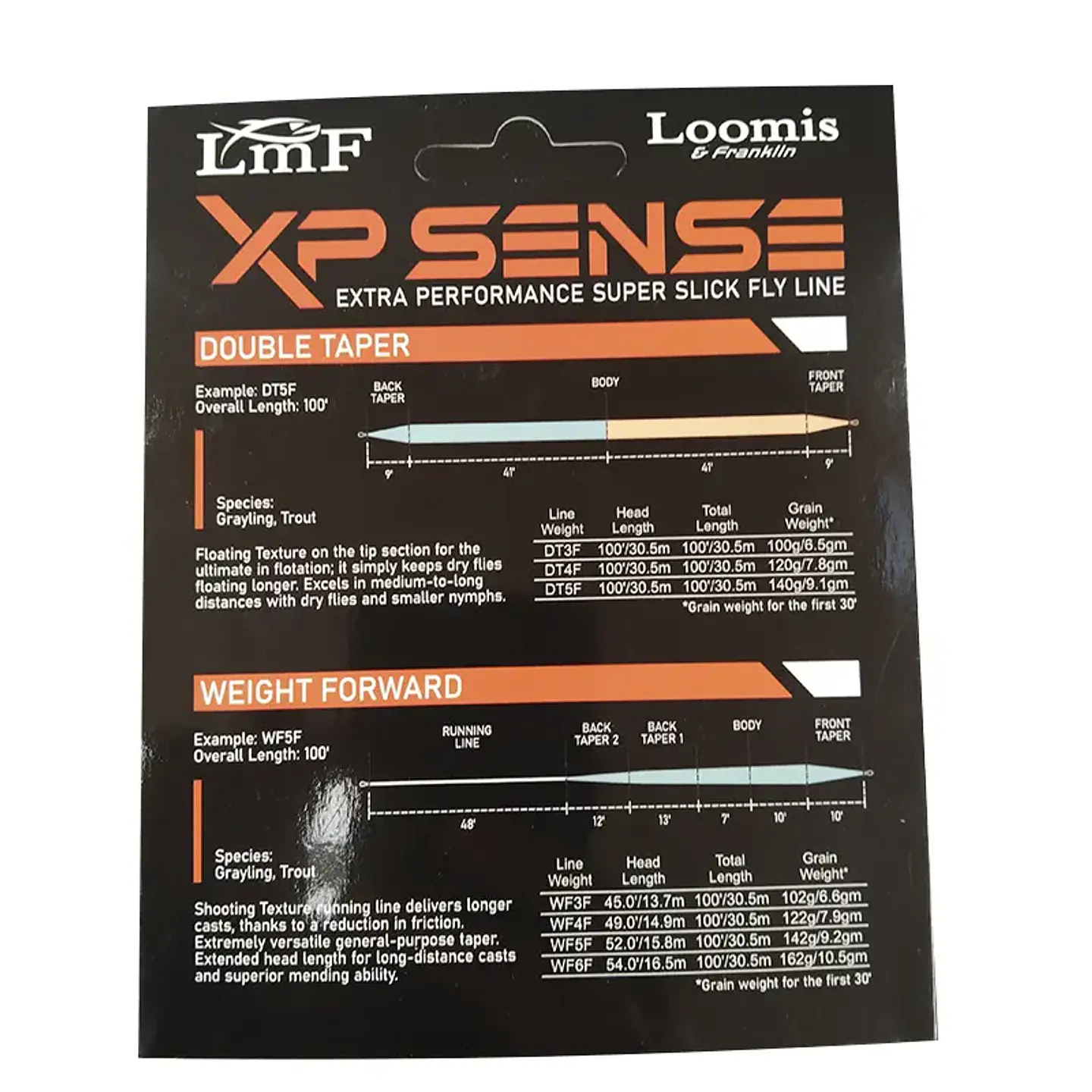 Loomis & Franklin XP Sense Fly Line WF4F 2