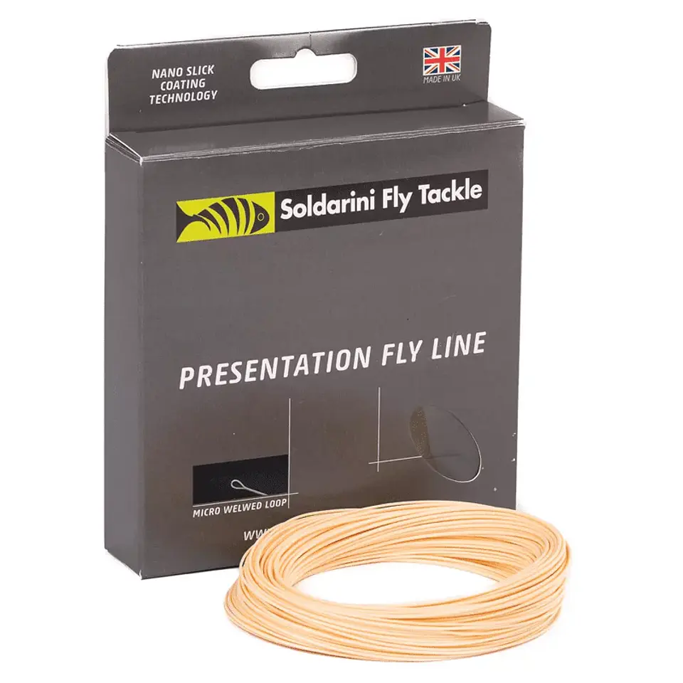 Soldarini Presentation Fly Line WF5F Buckskin 1
