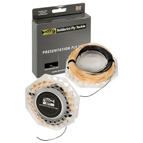Soldarini Presentation Fly Line Extra Distance WF8 DI3 Peach/Charcoal