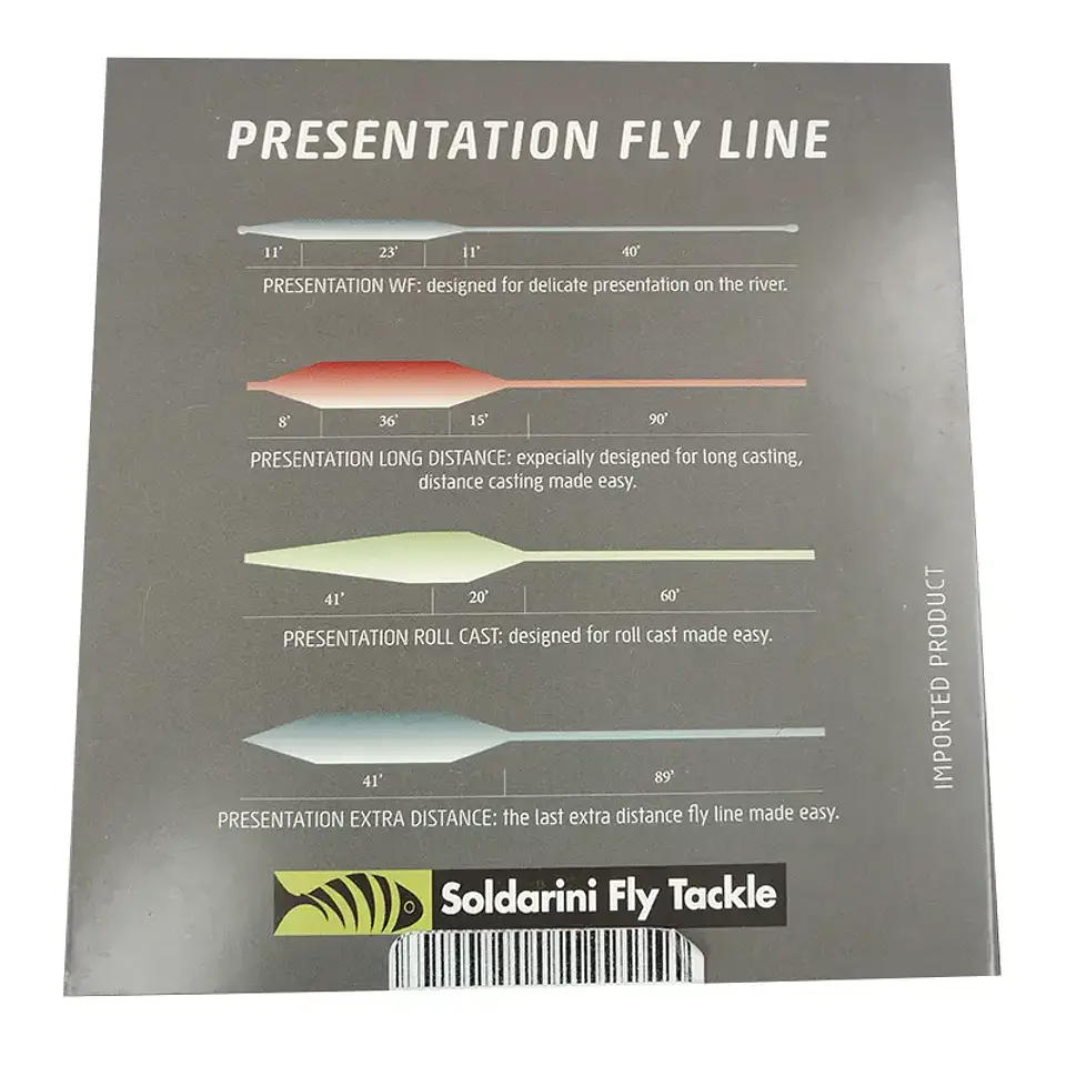 Soldarini Presentation Fly Line WF5F Light Olive/Lt Tan   2