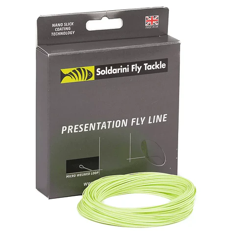 Soldarini Presentation Fly Line WF4F Light Olive/ Lt Tan 