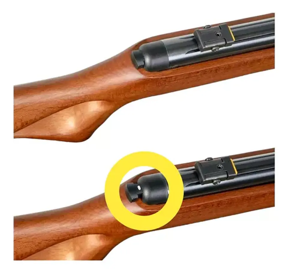 Rifle Nitro Piston Beeman 1210gp Hound 5.5mm 4