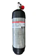 SCUBA APOLO 6.8 ltrs Fibra de Carbono con DIN con Manómetro - Miniatura 1