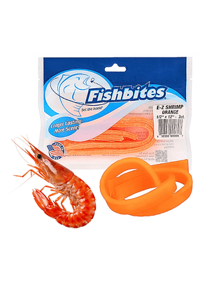 FishBites E-Z Shrimp Long Lasting Orange ESENCIA DE CAMARON