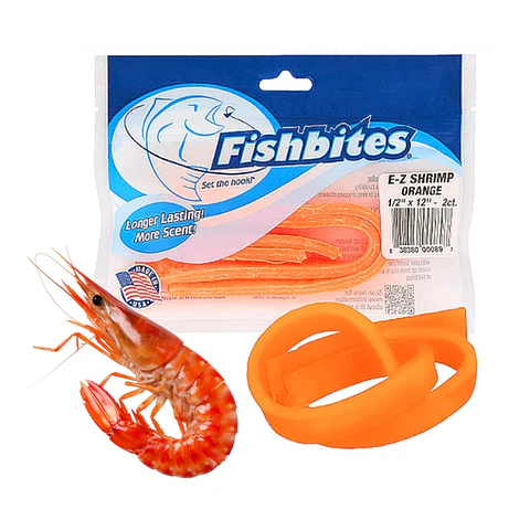 FishBites E-Z Shrimp Long Lasting Orange ESENCIA DE CAMARON