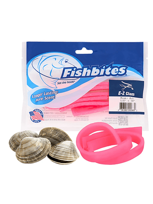 FishBites E-Z Clam Long Lasting Pink ESENCIA DE ALMEJA