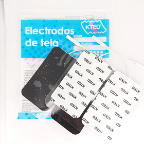 KTED - Electrodos de carbono para tens 9cm #KTED #fisioterapia
